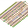 Prostorový výpočetní model krovu 